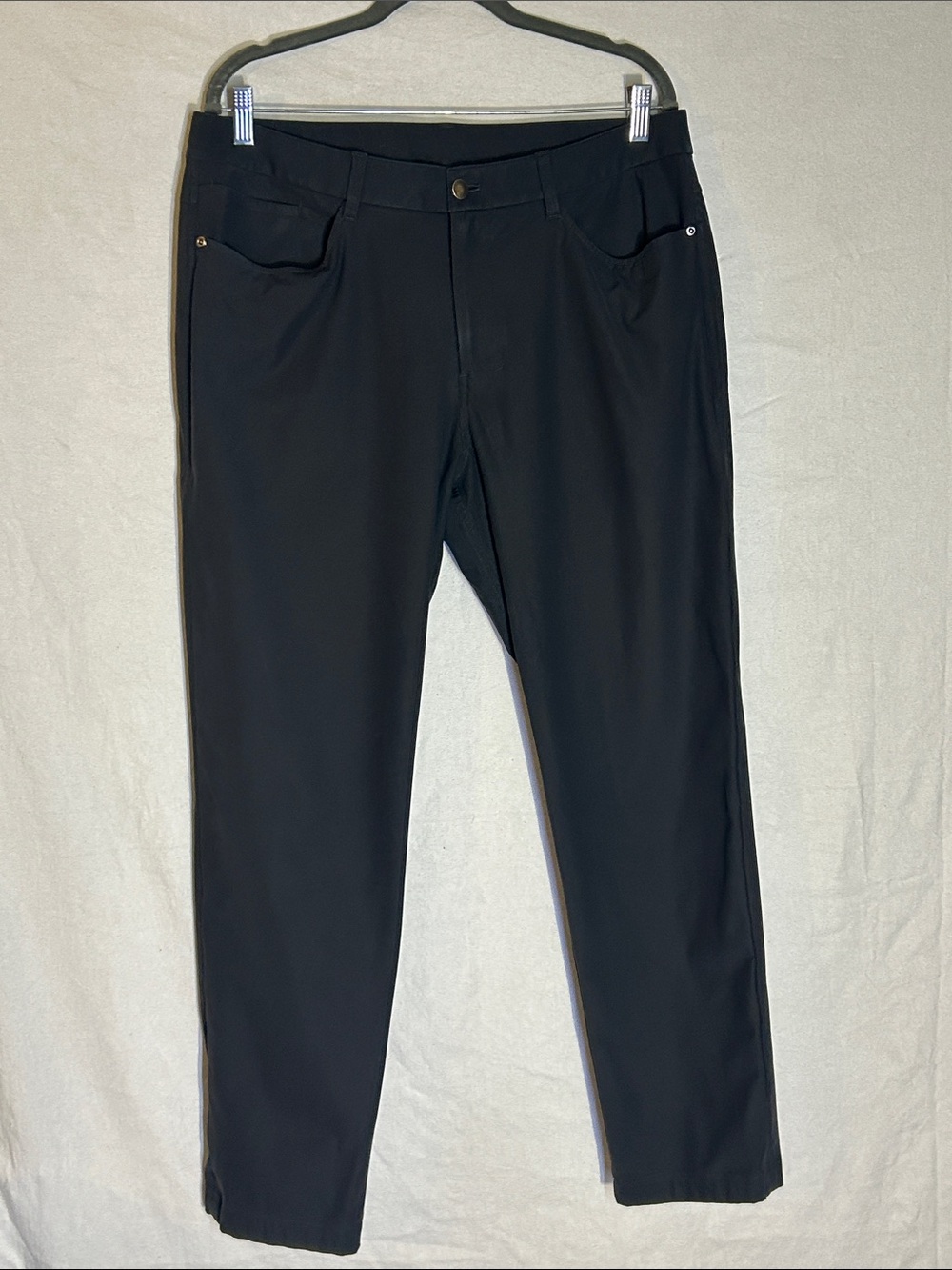 lululemon athletica Black Men's Stretch Chinos